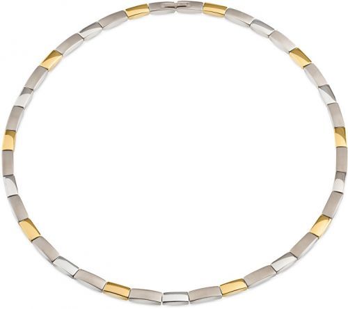 Boccia Titanium Nadčasový bicolor náhrdelník z titanu 08043-02