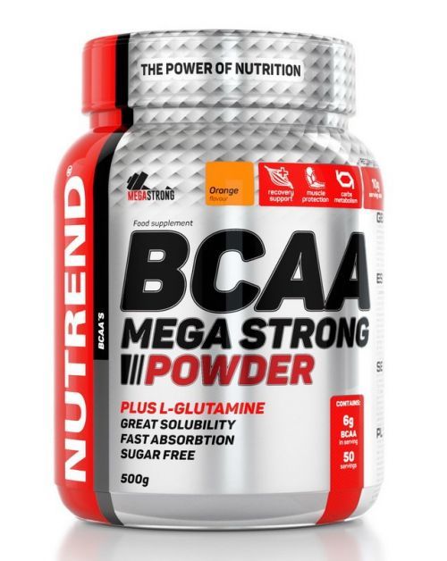 BCAA Mega Strong Powder - Nutrend 500 g Watermelon