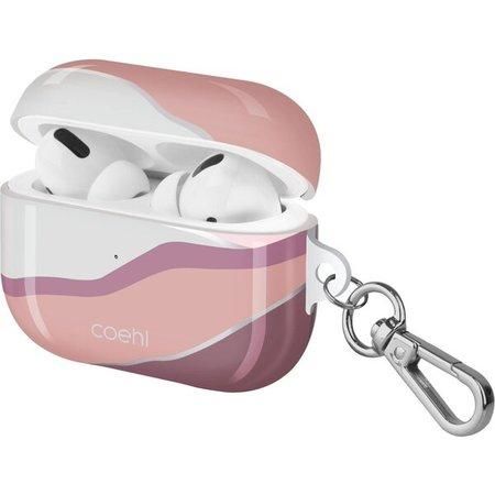 UNIQ Coehl Ciel pouzdro s poutkem pro AirPods Pro růžové