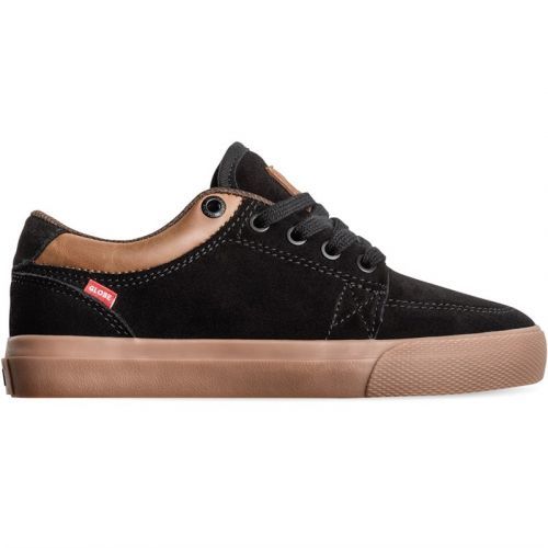 boty GLOBE - Gs-Kids Black Suede-Gum (20445)
