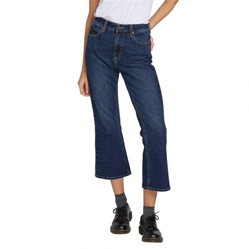 kalhoty VOLCOM - stoney kick flare tokyo indigo blue (TKB) velikost: 27/27