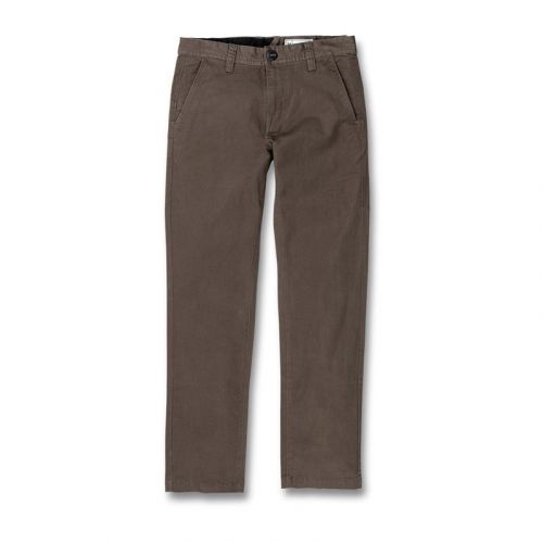 kalhoty VOLCOM - frickin slim chino major brown (MBR) velikost: 26