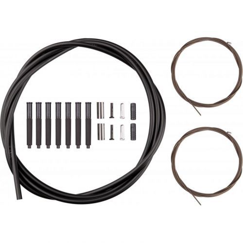 Vedení Shimano Y01V98110 - řadící set, černá