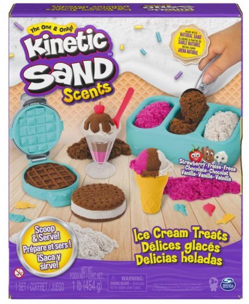 Kinetic Sand Voňavé kopečkové zmrzliny