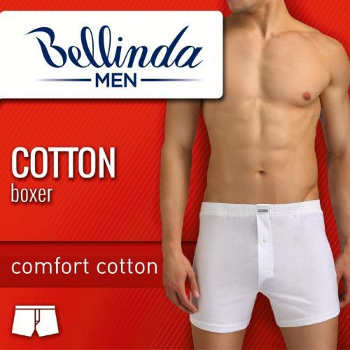 Pánské boxerky COTTON BOXER - Volné pánské bavlněné boxerky - šedá