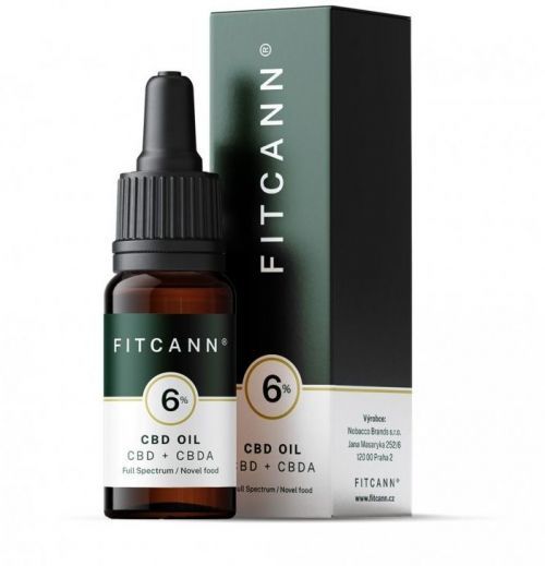 Fitcann CBD 6% olej 10 ml