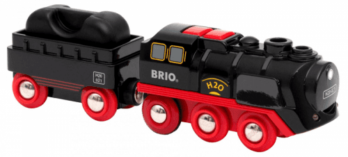 Brio WORLD 33884 Parní lokomotiva s vodní nádrží na baterie