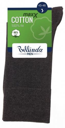 Pánské ponožky COTTON MAXX MEN SOCKS - Pánské bavlněné ponožky - šedá