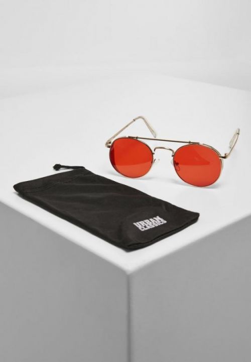 Sunglasses Chios - gold/red
