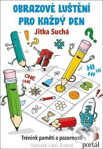 Obrazové luštění pro každý den - Jitka Suchá, Libor Drobný (ilustrátor)