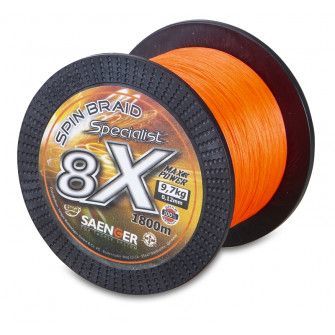 Saenger šňůra 8 X Specialist Spin Braid 1800 m/ 0,21mm-1971821
