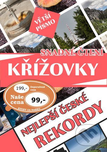Křížovky Nejlepší české rekordy - Bookmedia