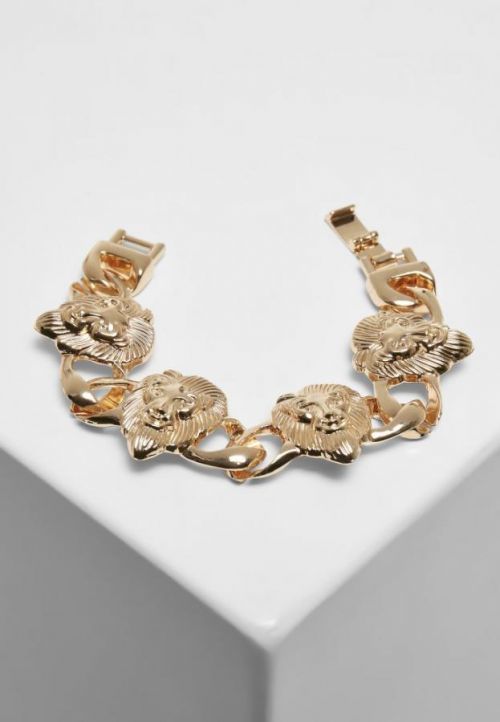 Lion Bracelet - gold L/XL