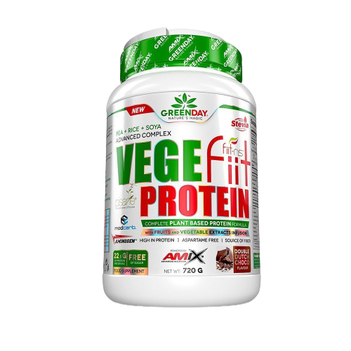 Amix Vege-Fiit Protein, Double Chocolate, 720g