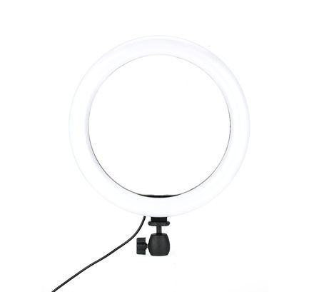 JJC set kruhového LED světla (10 W), stativu a držáku pro telefon