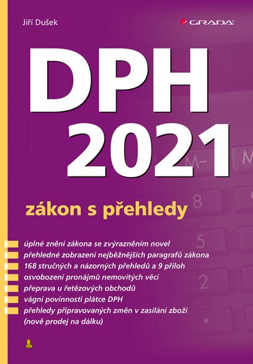 DPH 2021 - zákon s přehledy, Dušek Jiří