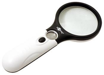 Čtecí lupa s LED osvětlením