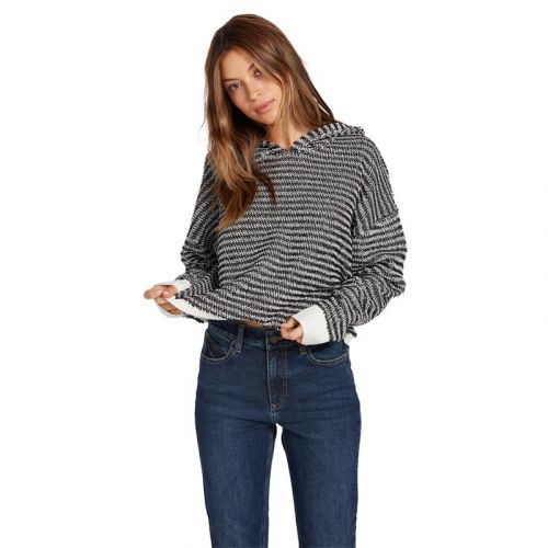 svetr VOLCOM - broken letters swtr black combo (BLC) velikost: XS