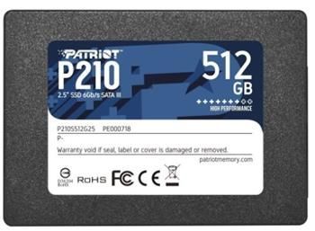 Patriot SSD P210 512GB 2.5'' SATA III