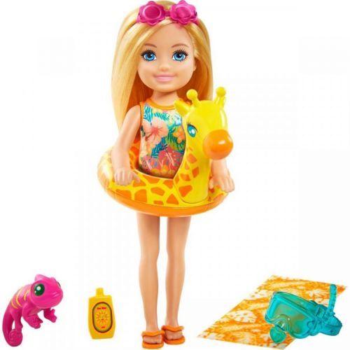 Mattel Barbie Dreamtopia Chelsea s doplňky na pláž blondýnka