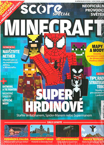 Minecraft 8 – SUPER HRDINOVÉ - kolektiv autorů, Sešitová