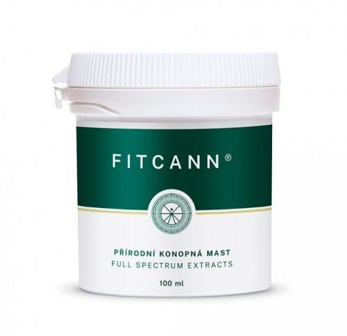 Fitcann Přírodní konopná mast 100 ml