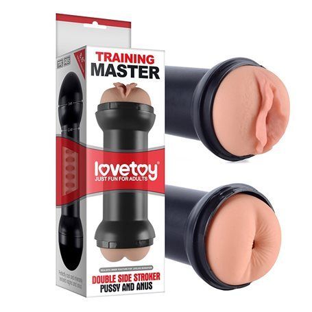 Masturbátor Lovetoy DOUBLE SIDE STROKER PUSSY AND ANUS Lovetoy