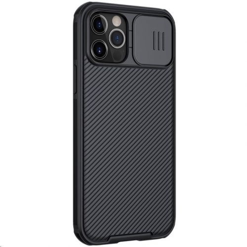 Zadní kryt Nillkin CamShield Pro Magnetic pro Apple iPhone 12/12 Pro, černá