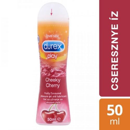 Durex Play Cheeky Cherry - lubrikant s višňovou příchutí (50ml)