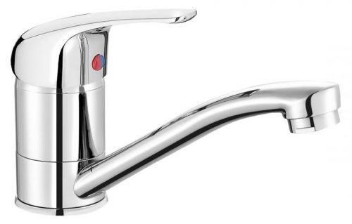 Bruckner HOFFER stojánková umyvadlová baterie bez výpusti, otočné ramínko, chrom 424.001.1