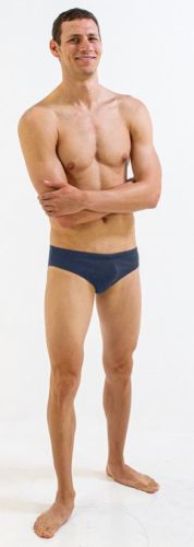Finis Brief Solid Navy 36