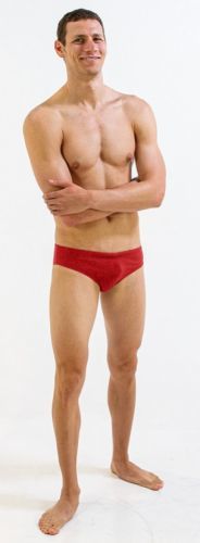 Finis Brief Solid Red 30
