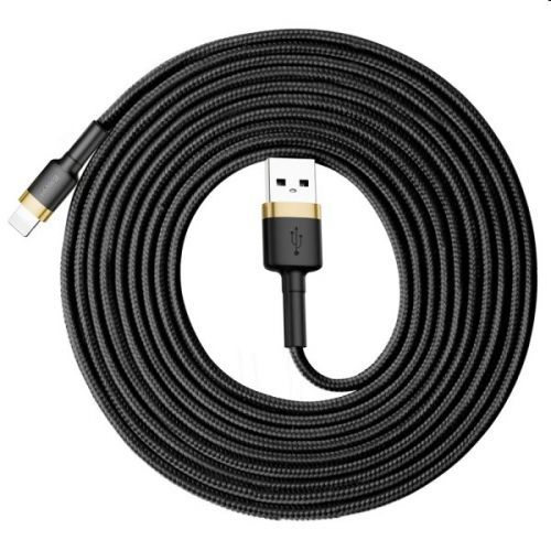 Baseus Cafule Cable USB/Lightning 2A 3m, zlato/čierny