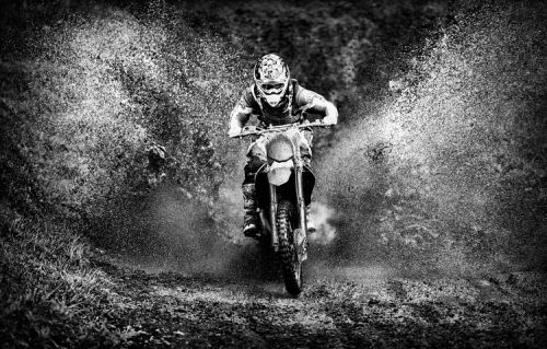 PAUL GOMEZ Umělecká fotografie Motocross, PAUL GOMEZ