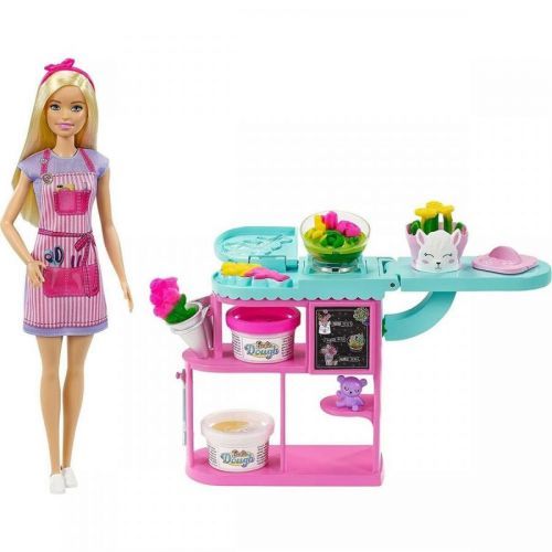 Mattel Barbie květinářka blondýnka