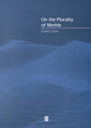 On the Plurality of Worlds (Lewis David)(Paperback)