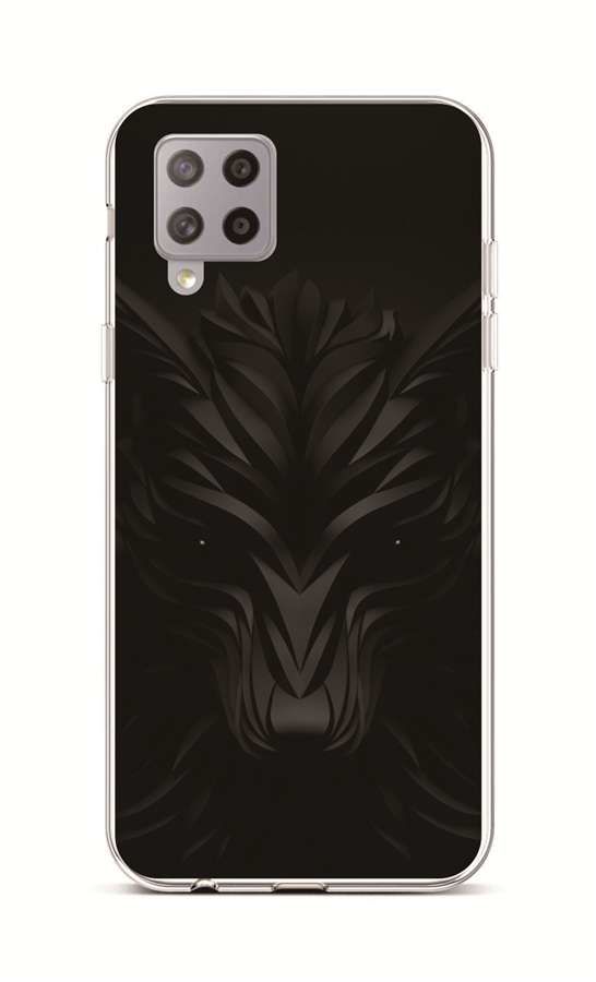 Kryt TopQ Samsung A42 silikon Černý vlk 55414