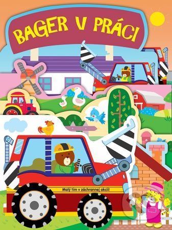 Bager v práci - leporelo - Foni book