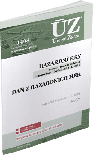 ÚZ č. 1408 - Hazardní hry, Daň z hazardních her