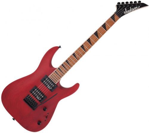 Jackson JS Series Dinky Arch Top JS24 DKAM Caramelized MN Red Stain