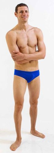 Finis Brief Solid Blueberry 36