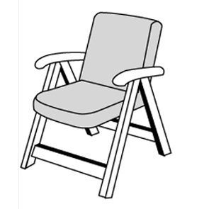 Doppler LIVING 2902 nízký - polstr na židli a křeslo