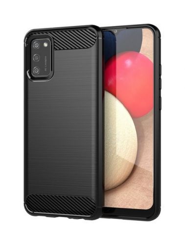Kryt TopQ Samsung A02s silikon černý 55716