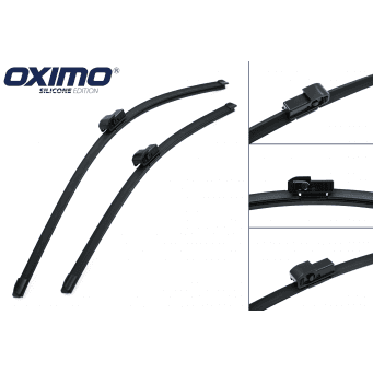 Stěrače Oximo na Audi A4 B6 Cabriolet (04.2002-11.2003) 550mm+550mm OXIMO WEX4504501