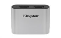 Kingston USB3.2 Gen1 Workflow Dual-Slot microSDHC/SDXC UHS-II Card Reader, WFS-SDC
