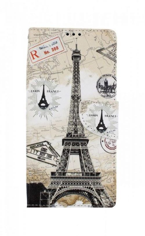 Pouzdro TopQ Samsung A42 knížkové Paris 2 55531
