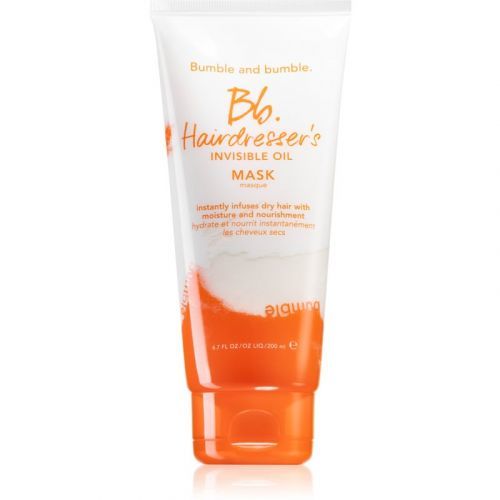 Bumble and Bumble Hairdresser's Invisible Oil Mask hydratační a vyživující maska pro suché a křehké vlasy 200 ml