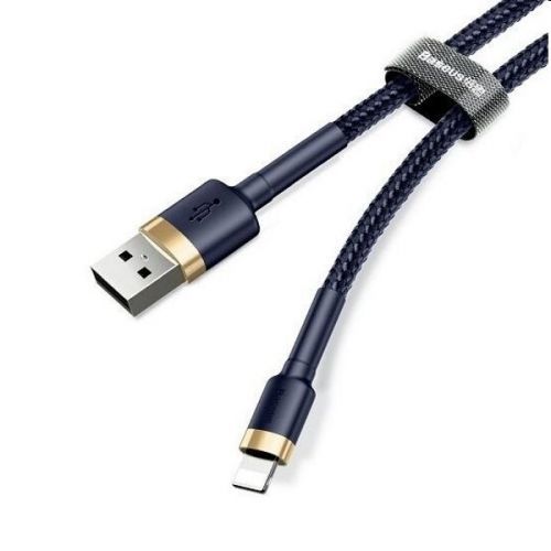 Baseus Cafule Cable USB/Lightning 2.4A 1m, zlato/modrý