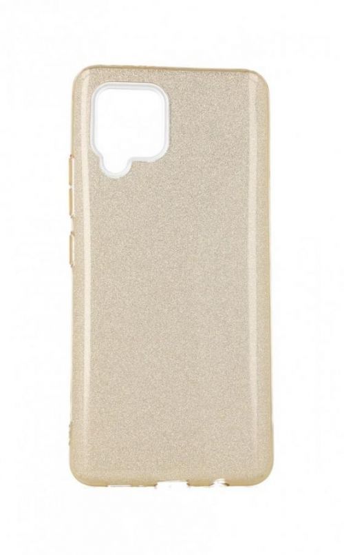 Kryt TopQ Samsung A42 glitter zlatý 55356