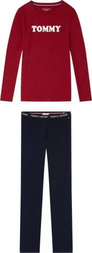 Pánské pyžamo UW0UW01929-0WG červenomodrá - Tommy Hilfiger - S - červeno-modrá